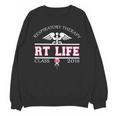 Respiratory Therapist Graduation Class Of 2018 Pink RT Life Unisex Sweatshirt