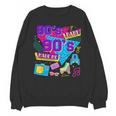 Retro 1980s 80's Baby 1990s 90's Made Me Nostalgia Birthday Unisex Sweatshirt