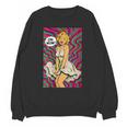 Retro Pop Art Vintage Style Blonde Psychedelic 50s Nostalgia Unisex Sweatshirt Retro Pop Art Vintage Style Blonde Psychedelic 50s Nostalgia Unisex Sweatshirt
