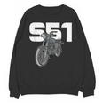 Retro Simme Moped Nostalgia Eastern Block Schwalbe Driver DDR Unisex Sweatshirt