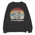 Retro Snack Goals Icon Nostalgia Unisex Sweatshirt
