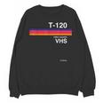 Retro VHS Tape Graphics 80s 90s Nostalgia Costume Unisex Sweatshirt