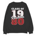 Reunion 1980 Class Of 1980 Reunion 80 Graduation 1980 Unisex Sweatshirt