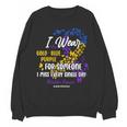 Ribbon Bladder Cancer Angel Support Memory Unisex Sweatshirt