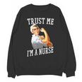 Rosie Riveter Nurse Shirt Nurse Graduation Shirt Unisex Sweatshirt