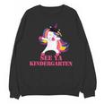 See Ya Kindergarten DABBING Unicorn Graduation Meme Unisex Sweatshirt