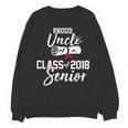Senior 2018 Graduate Shirt Graduation College Retro Style Unisex Sweatshirt