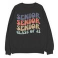 SENIOR 2023 Retro Class Of 2023 Seniors Graduation 23 Hippie Unisex Sweatshirt