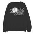 Senior 2025 Volleyball Mom High School Graduation Outfit Pro Unisex Sweatshirt