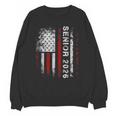 Senior 2026 American Flag Shirt USA Graduation Class Of 2026 Unisex Sweatshirt