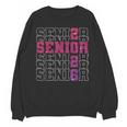 Senior 2026 Class Of 2026 Graduation 2026 Pink Girl Women Unisex Sweatshirt