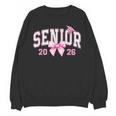 Senior 2026 Coquette Pink Bow Girls Class Of 2026 Graduation Unisex Sweatshirt