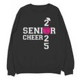Senior Cheerleader Cheer Class Of 2025 Graduation Graduate Unisex Sweatshirt