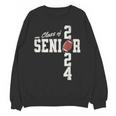 Senior Class Of 2024 Football Graduation Party Favors 2024 Unisex Sweatshirt
