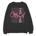 Senior Class Of 2026 Coquette Bow Graduation 2026 Girl Women Unisex Sweatshirt