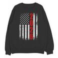 Senior Class Of 2026 Patriotic American USA Flag Graduation Unisex Sweatshirt