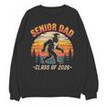 Senior Dad Class Of 2026 Bigfoot Vintage Graduation Unisex Sweatshirt