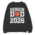 Senior Dad Class Of 2026 Cute Basketball Dad Graduation 2026 Unisex Sweatshirt