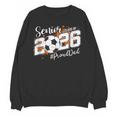 Senior Dad Class Of 2026 Soccer Ball Graduation Unisex Sweatshirt