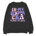 In My Senior Era Class Of 2025 Groovy Senior 2025 Graduation Unisex Sweatshirt