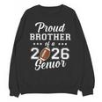Senior Football Brother Class Of 2026 Graduation Graduate Unisex Sweatshirt