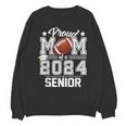 Senior Mom Class Of 2024 Football Proud Mom Graduation Unisex Sweatshirt