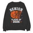 Senior Mom Class Of 2026 Basketball Graduation Unisex Sweatshirt