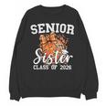 Senior Sister Class Of 2026 Coquette Basketball Graduation Unisex Sweatshirt