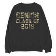 Seniors 2019 Class TShirt Camo Print T-Shirt Graduation Gift Unisex Sweatshirt