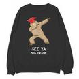 Sloth Dabbing 5th Grade Graduation Shirt Fifth Grade Grad Unisex Sweatshirt