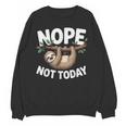 Sloth Shirts Cute Introvert Nope Not Today Sloth Unisex Sweatshirt Sloth Shirts Cute Introvert Nope Not Today Sloth Unisex Sweatshirt