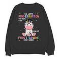 So Long Kindergarten Graduation Class 2025 Unicorn Girls Unisex Sweatshirt