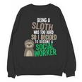 Social Work Student Masters Degree Graduation Unisex Sweatshirt