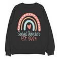 Social Worker Work MSW BSW Graduation 2024 Masters Degree Unisex Sweatshirt
