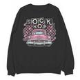Sock Hop 50s Classic Car Nostalgia 1950s Greaser Unisex Sweatshirt