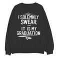 I Solemnly Swear That It's My Graduation Class Of 2024 Grad Unisex Sweatshirt