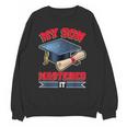 My Son Mastered It Shirt Masters Tee Graduate Graduation Unisex Sweatshirt