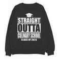 Straight Outta Culinary School Graduation Idea Class Of 2025 Unisex Sweatshirt