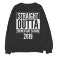Straight Outta Elementary School 2019 Graduation Fun Unisex Sweatshirt