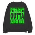 Straight Outta Junior High School Graduation T-Shirt Unisex Sweatshirt