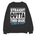 Straight Outta Third Grade Class Of 2019 Graduation Unisex Sweatshirt