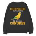 Sun Conure Introvert Parrot Bird Sun Conure Unisex Sweatshirt Sun Conure Introvert Parrot Bird Sun Conure Unisex Sweatshirt