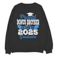 Super Proud Bonus Brother Of 2025 Graduate Graduation Family Unisex Sweatshirt