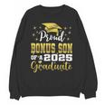 Super Proud Bonus Son Of 2025 Graduate Graduation Family Unisex Sweatshirt