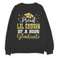 Super Proud Little Cousin Of 2025 Graduate Graduation Family Unisex Sweatshirt