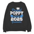 Super Proud Poppy Of 2025 Graduate Senior Graduation Family Unisex Sweatshirt
