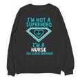 Superhero RN Nurse Shirt Graduation Unisex Sweatshirt