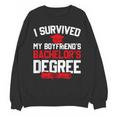 I Survived My Boyfriend's Bachelor's Degree Graduation Unisex Sweatshirt