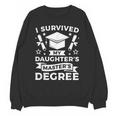 I Survived My Daughter's Master's Degree Graduation Unisex Sweatshirt