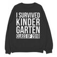 I Survived Kindergarten Class Of 2018 Graduation Shirt Unisex Sweatshirt